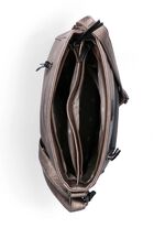 Rieker, tas, dames, met magnetische sluiting op voorvak BRONSZWART